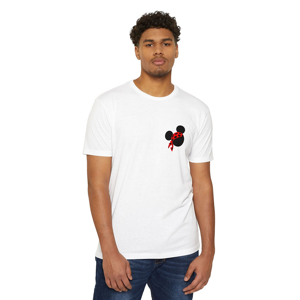 Thumbnail: Mickey Inspired Unisex CVC Jersey T-shirt