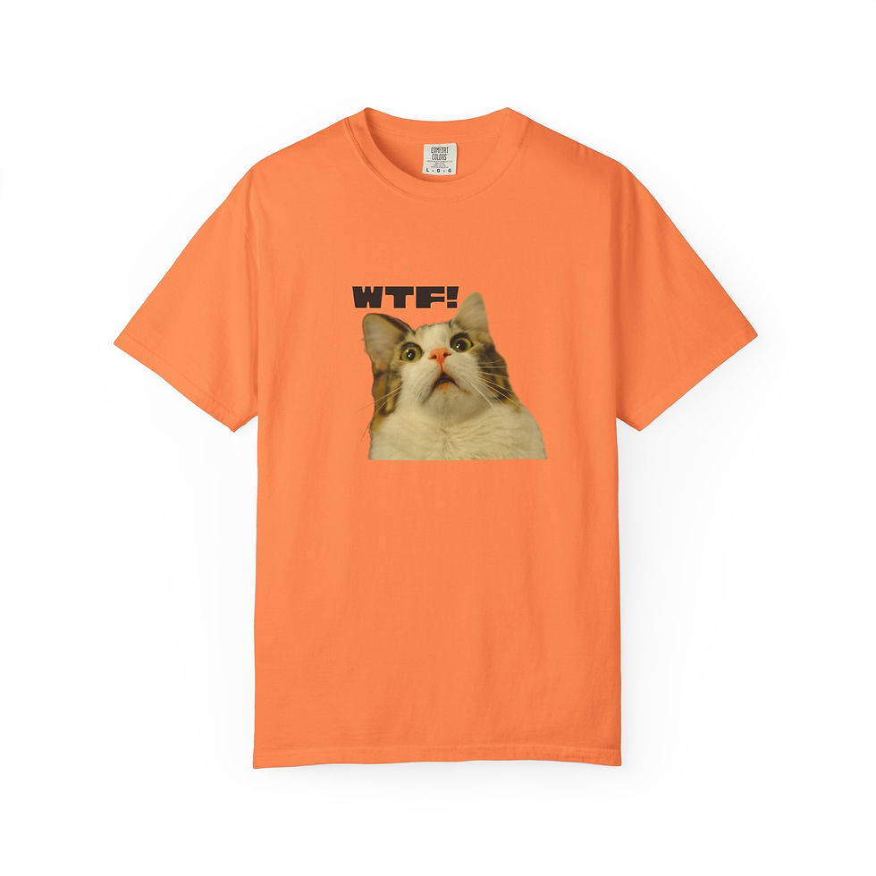 Thumbnail: WTF Surprised Cat Softstyle Tee | UNISEX 