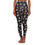Thumbnail: Terrifier 3 Art The Clown Christmas Stretchy Leggings BLACK