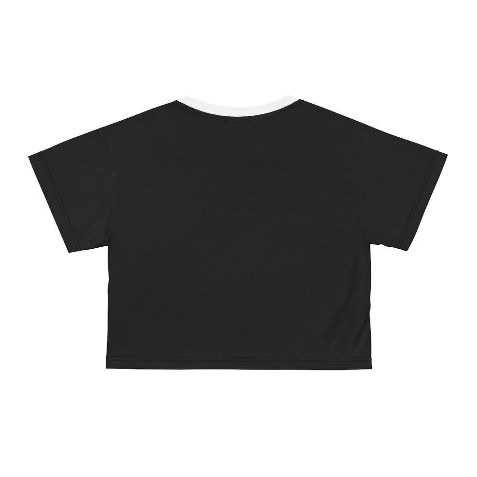 Thumbnail: Women's Nightmare Before Christmas Inspired Crop Tee 