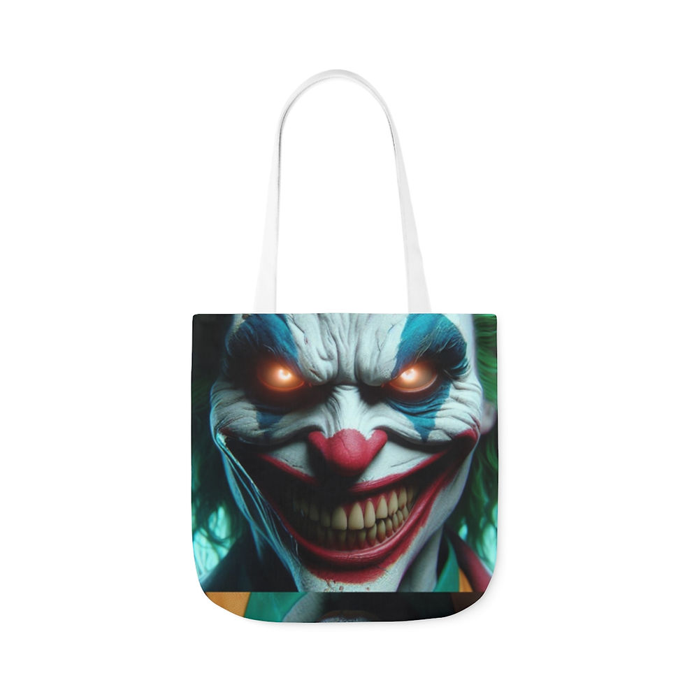 Thumbnail: Joker Inspired Canvas Tote Bag