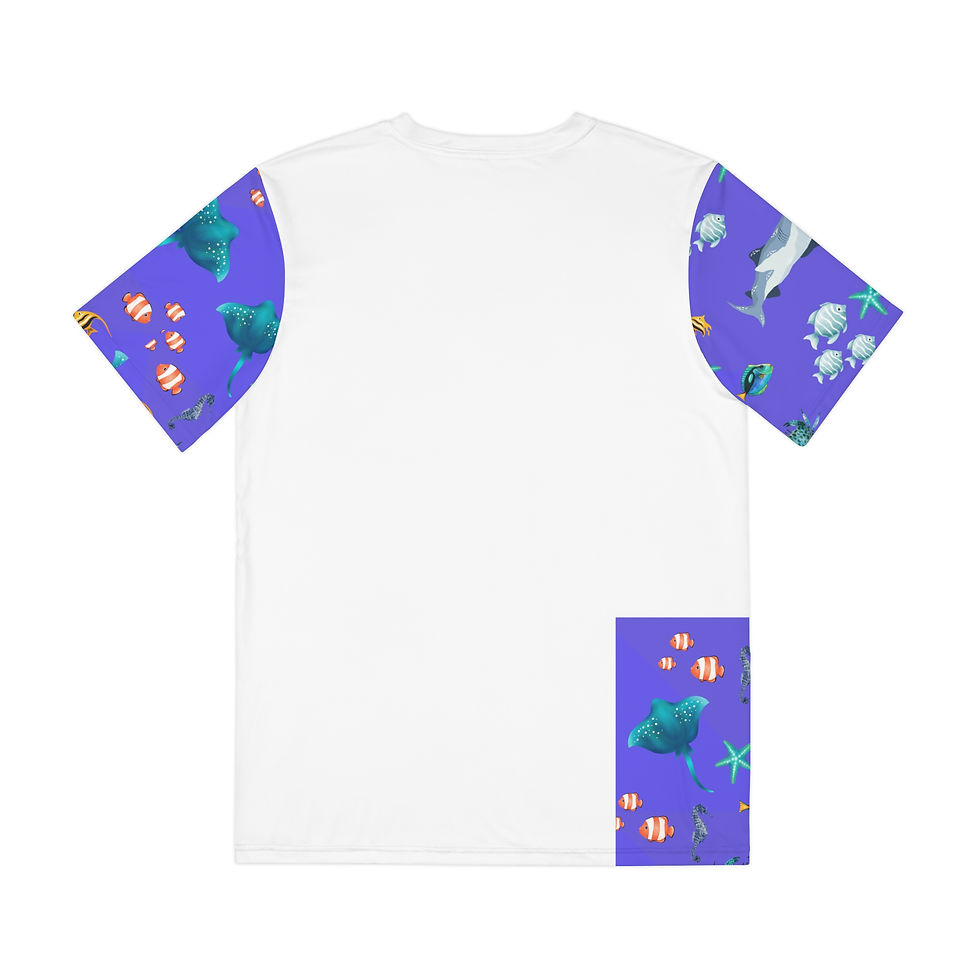 Thumbnail: Ocean Scape  Men's Polo Tee 