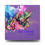 Thumbnail: Mardi Gras Custom Acrylic Wall Clock