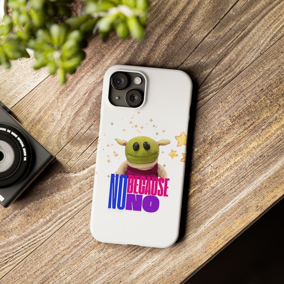 Thumbnail: iPhone Case Nanalan Mona No Because No Slim Phone Cases