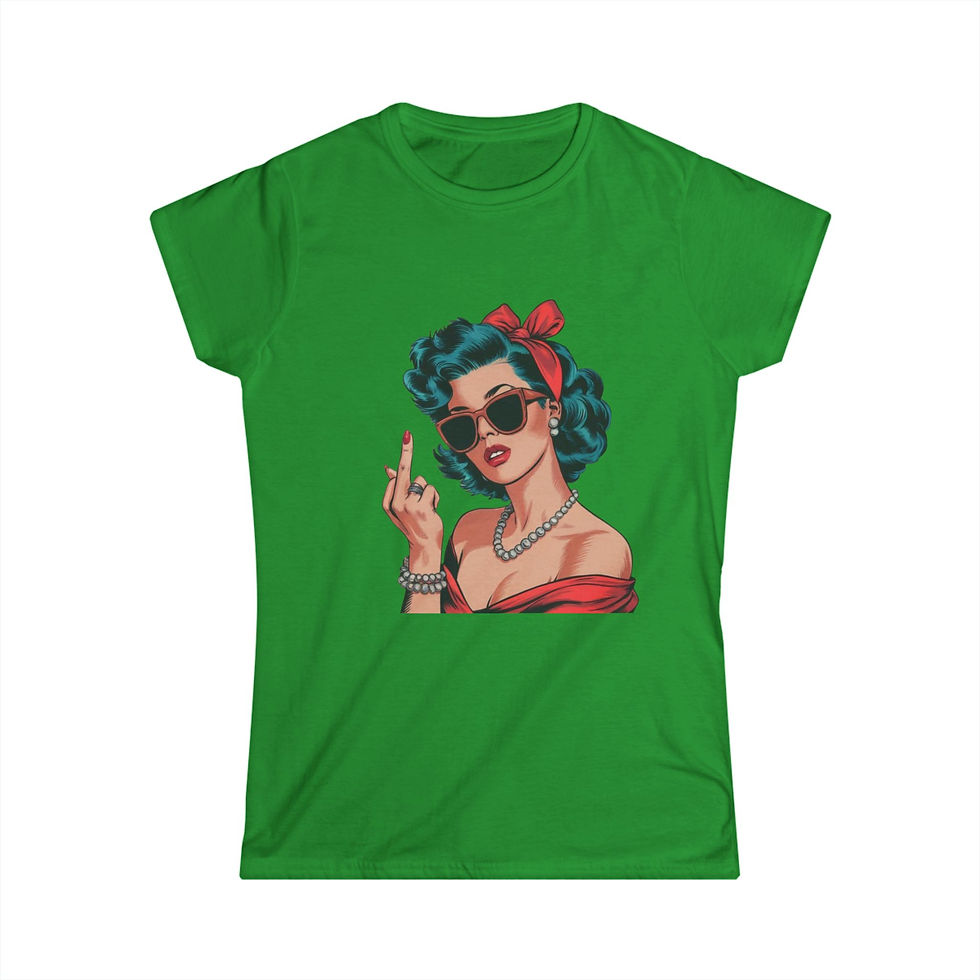 Thumbnail: Retro Lady Graphic Tee | WOMEN'S