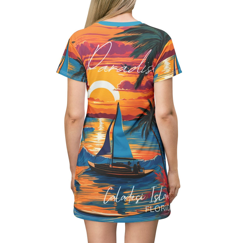 Thumbnail: Caladesi ISland Florida T-Shirt Dress  