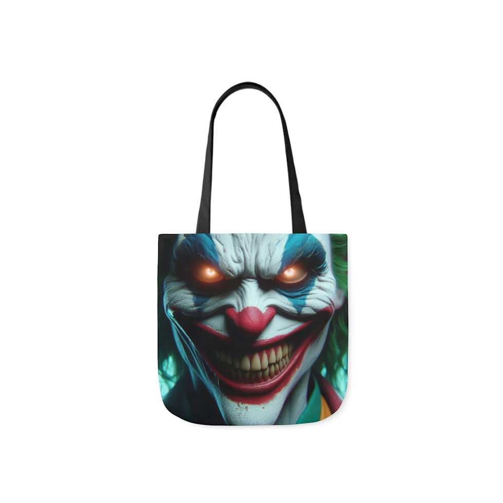 Thumbnail: Joker Inspired Canvas Tote Bag