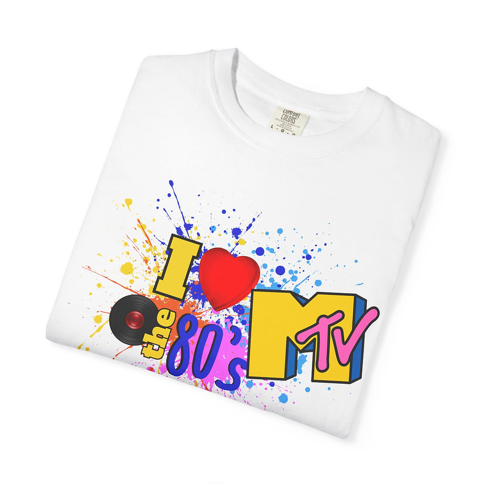 Thumbnail: I Heart the 80's Softstyle Tee | UNISEX 