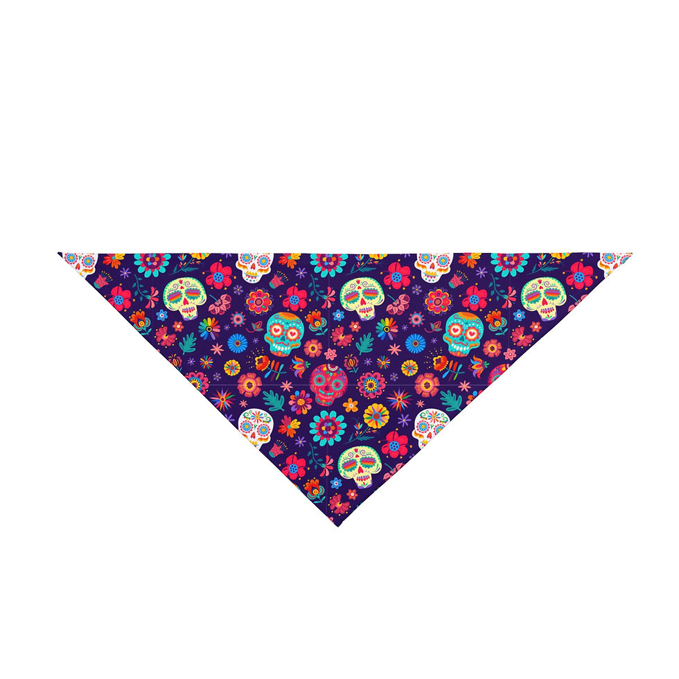 Thumbnail: Day of the Dead Pet Bandana  