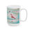 Thumbnail: Vintage Art Florida Spoonbill Bird Ceramic Mug, (11oz, 15oz)
