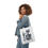 Thumbnail: Skeleton Martini Inspired Canvas Tote Bag