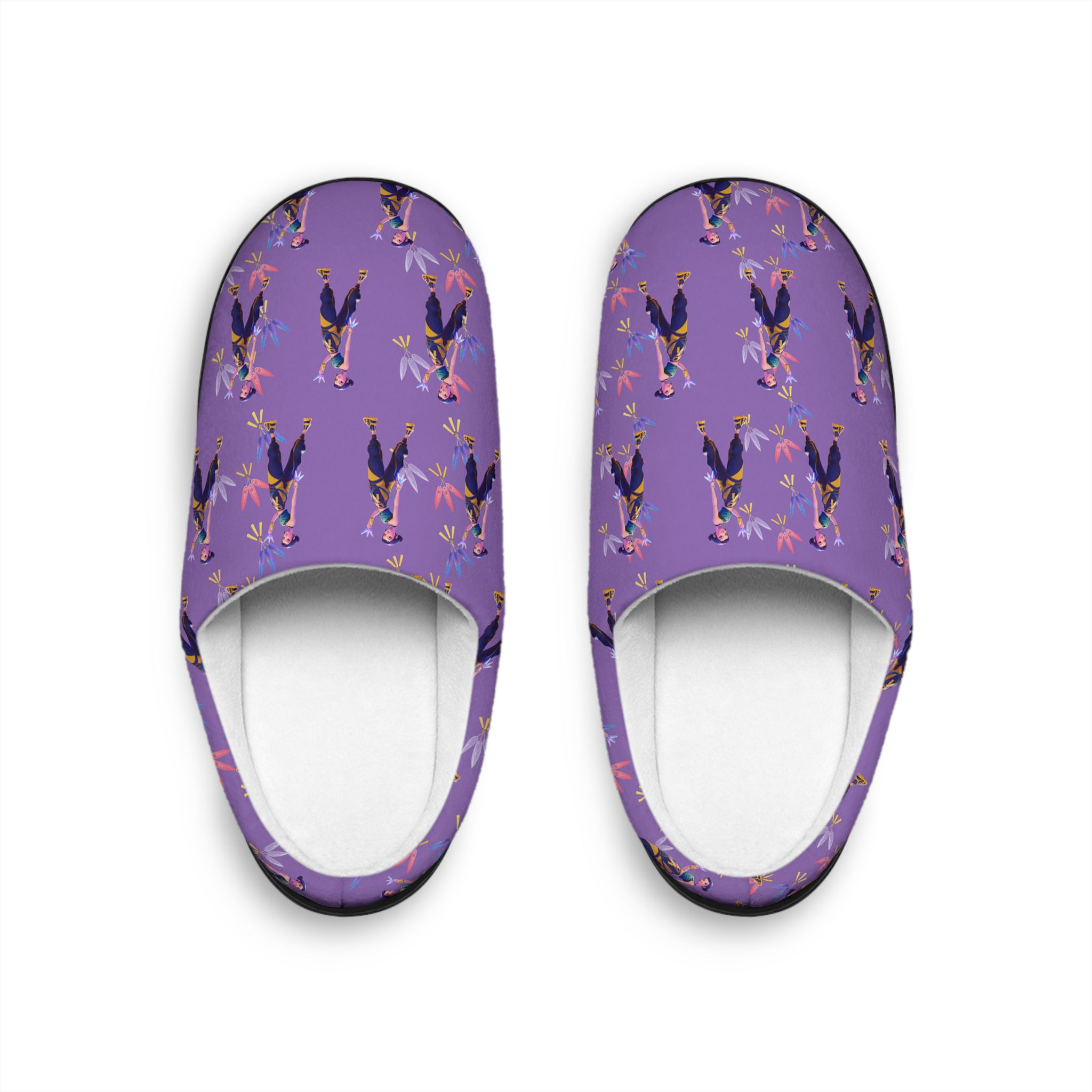 Cozy Women's Slippers Featuring Zoey | PURPLE