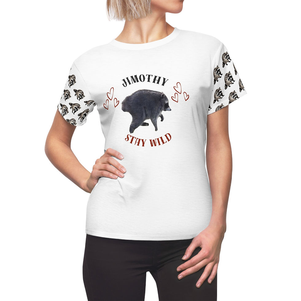 Thumbnail: Jimothy Racoon | Stay Wild Women's Tee