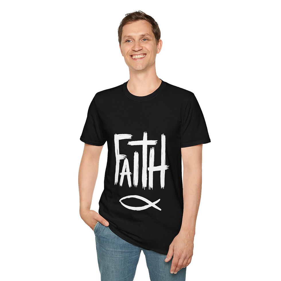Thumbnail: FAITH Catholic Softstyle Unisex T-Shirt