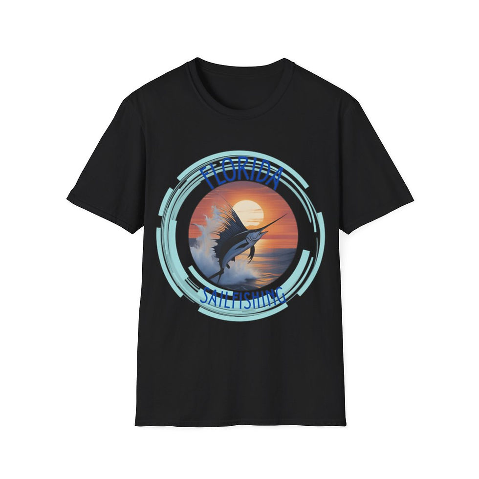 Thumbnail: Florida Sail Fishing Unisex T-Shirt
