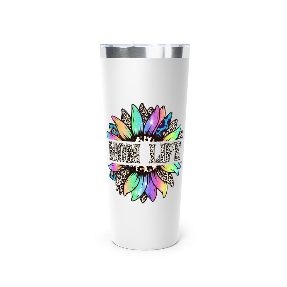 Thumbnail: Mother's Day Funky "Mom Life"  Vacuum Insulated Tumbler, 22oz Gift