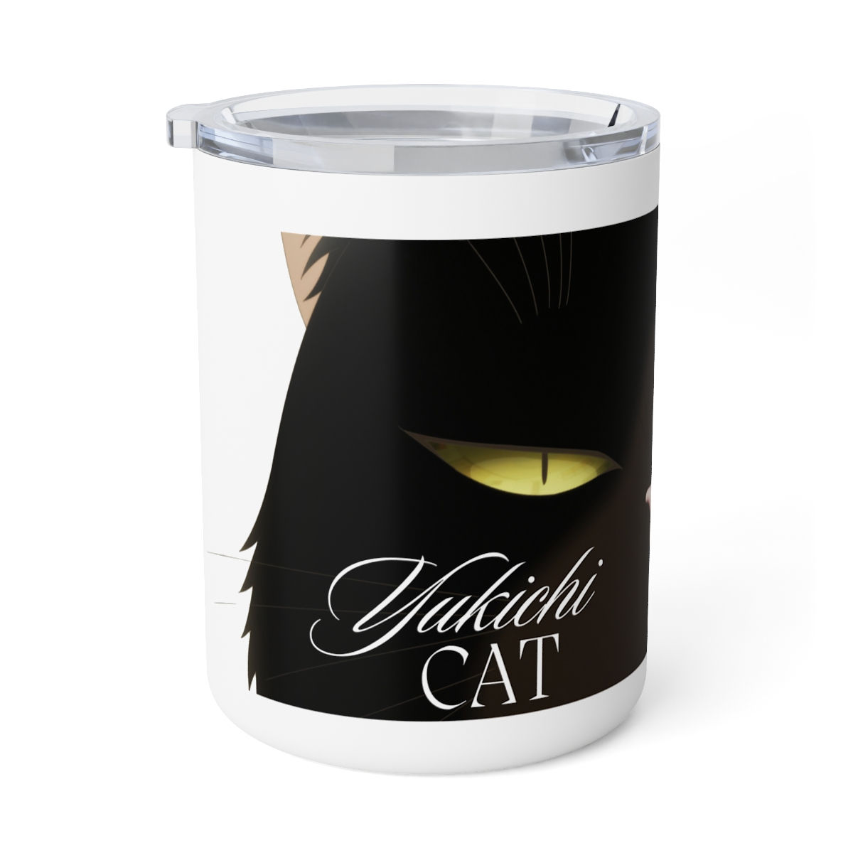 Yukichi The Masterful Cat Insulated Coffee Mug, 10oz