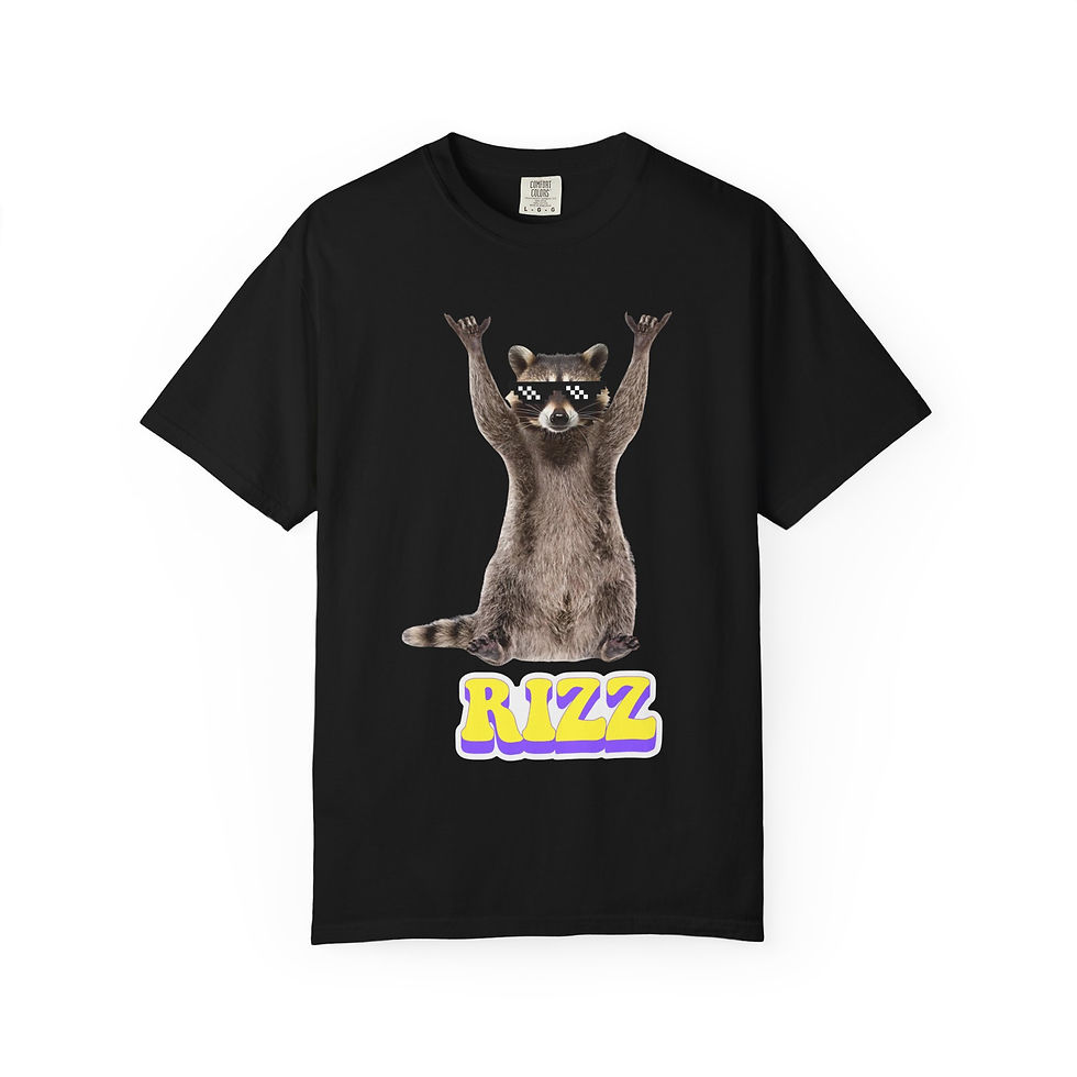 Thumbnail: RIZZ Raccoon Softstyle Tee | UNISEX 