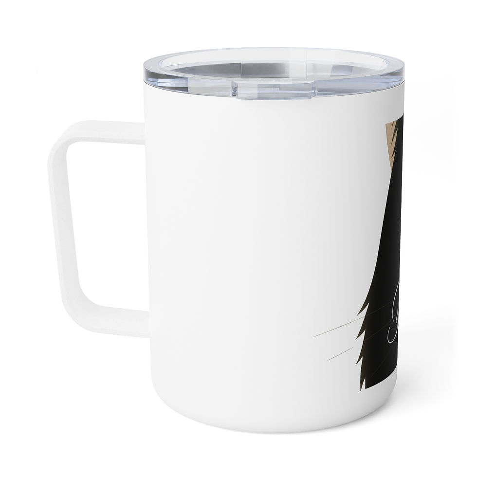 Thumbnail: Yukichi The Masterful Cat Insulated Coffee Mug, 10oz 