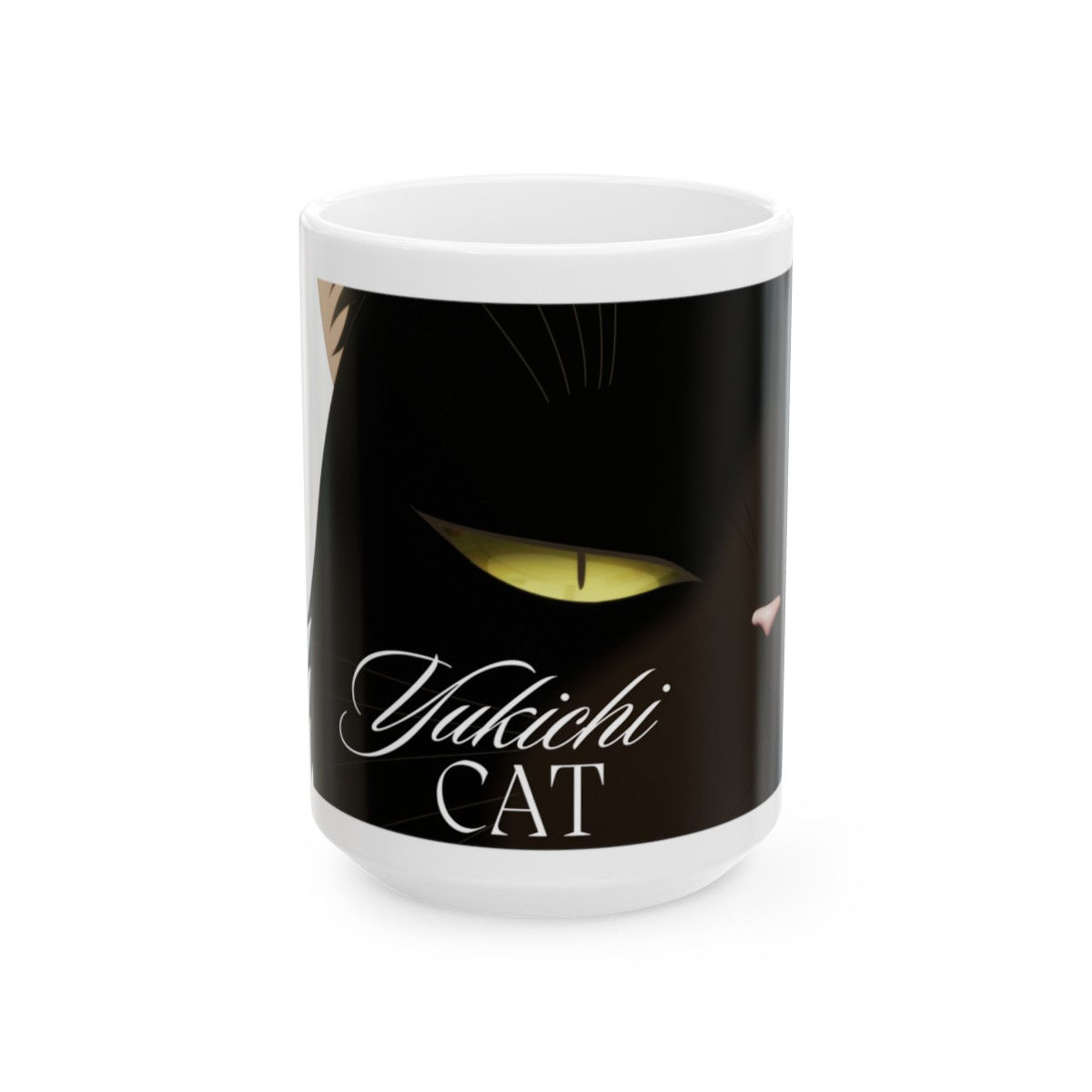 Yukichi The Masterful Cat 15 oz Ceramic Mug