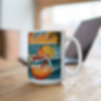 Thumbnail: Corporate Gift of Art Florida Beach Drinks Ceramic Mug,
