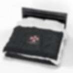 Umbrella Corporation Velveteen Plush Blanket II | BLACK