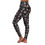 Thumbnail: Terrifier 3 Art The Clown Christmas Stretchy Leggings BLACK