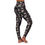 Thumbnail: Terrifier 3 Art The Clown Christmas Stretchy Leggings BLACK