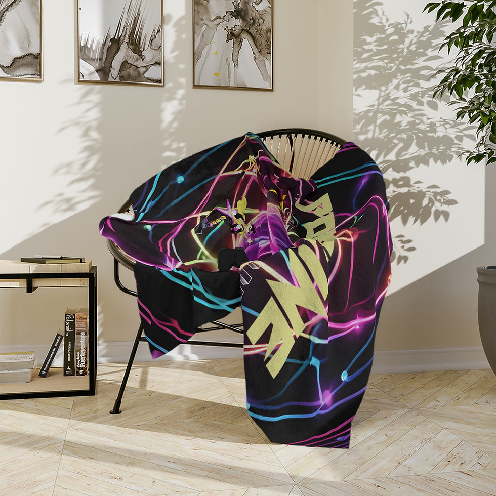 Thumbnail: Goofy Powerline World Tour  95 Velvet Microfiber Blanket