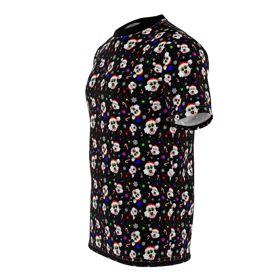 Thumbnail: Terrifier 3 Art the Clown Christmas Unisex Cut & Sew Tee