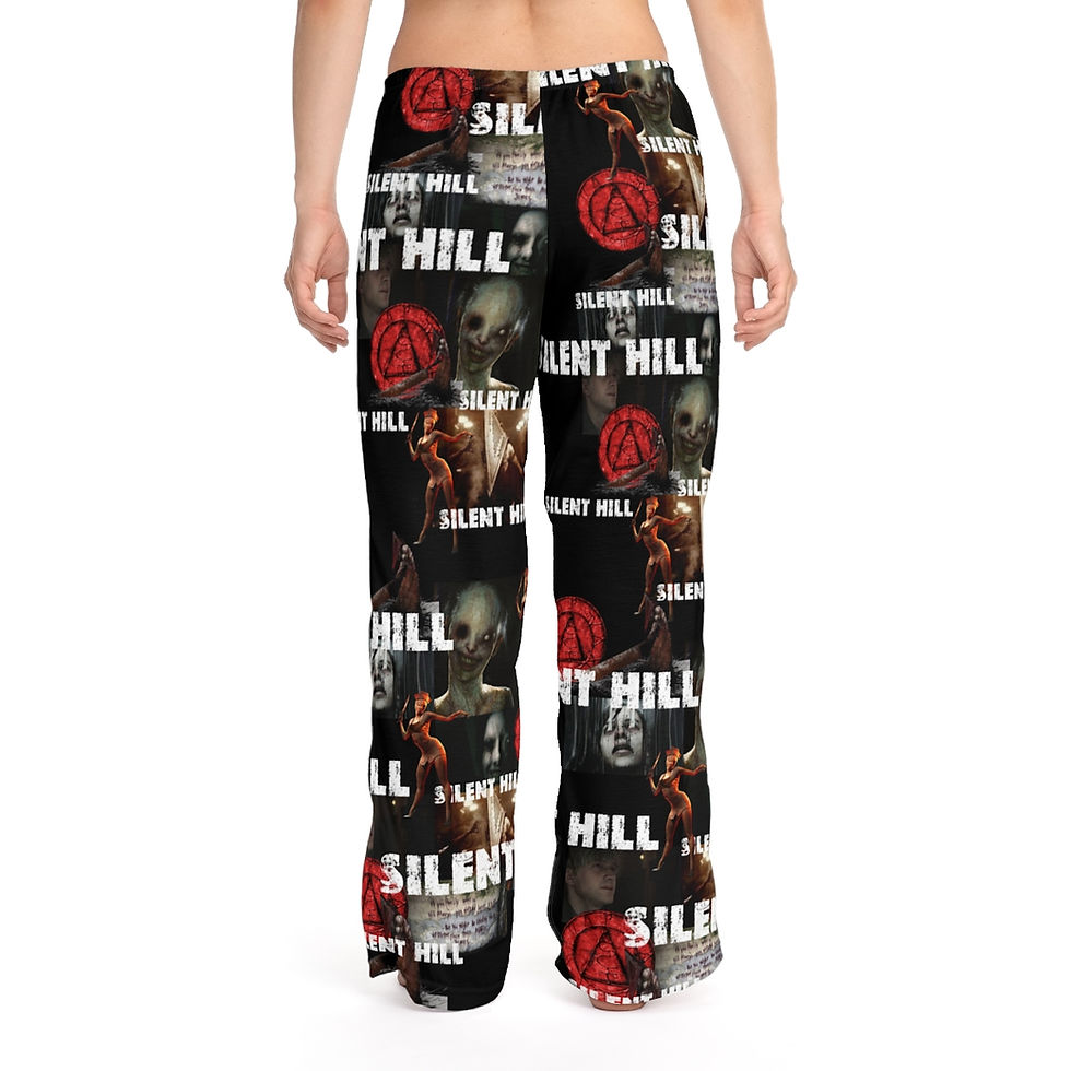 Thumbnail: Silent Hill Collage Gamer Pajama Pants