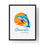Thumbnail: Clearwater Dolphin Keepsake Framed Poster Art