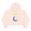 Thumbnail: Celestial Phases Crop Hoodie - Cosmic Moon & Stars Design