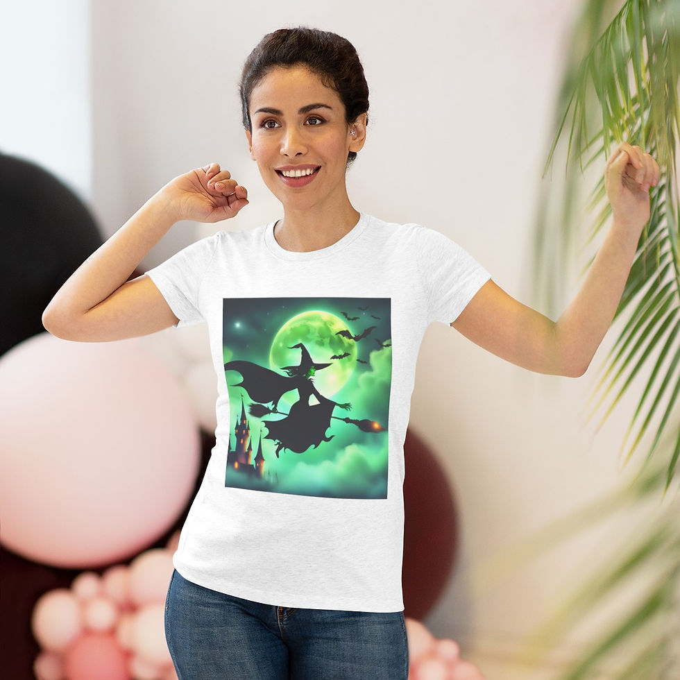 Thumbnail: Witchy Misty Night Women's Triblend Tee