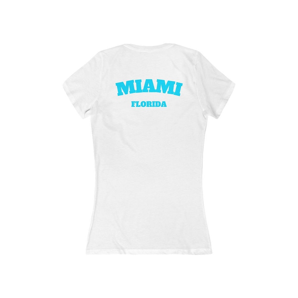 Thumbnail: Miami Beach Florida V-Neck Tee 
