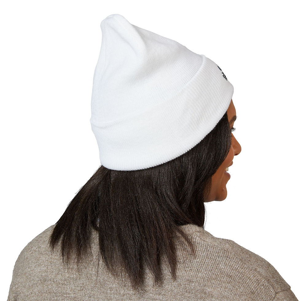 Thumbnail: Terrified Clown Embroidered Beanie | UNISEX