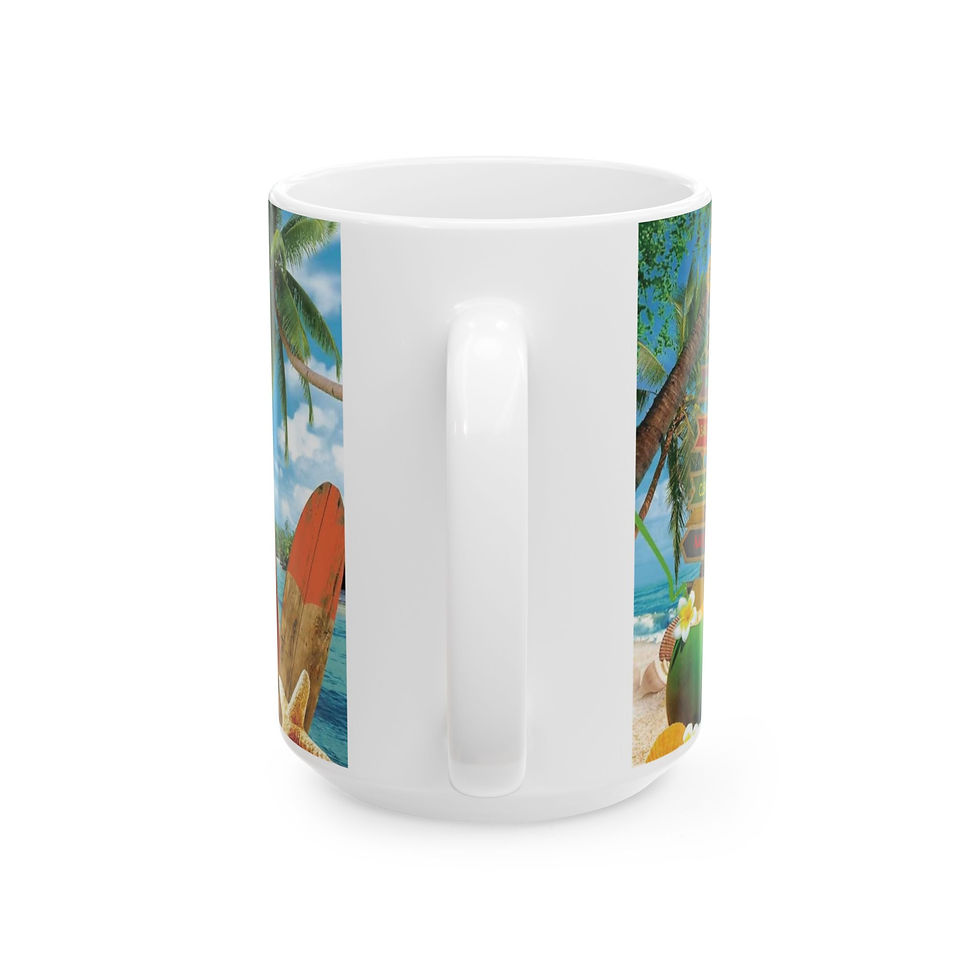 Thumbnail: I'd Rather Be In Florida St Pete Beach Clearwater Ceramic Mug, 11oz, 15oz