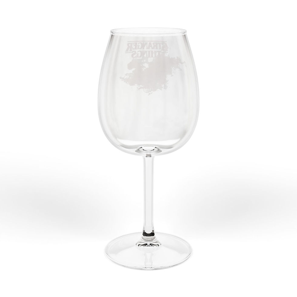 Thumbnail: Adult Gifts Stranger Things Fandom Wine Glass |  12oz 