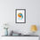 Thumbnail: Clearwater Dolphin Keepsake Framed Poster Art