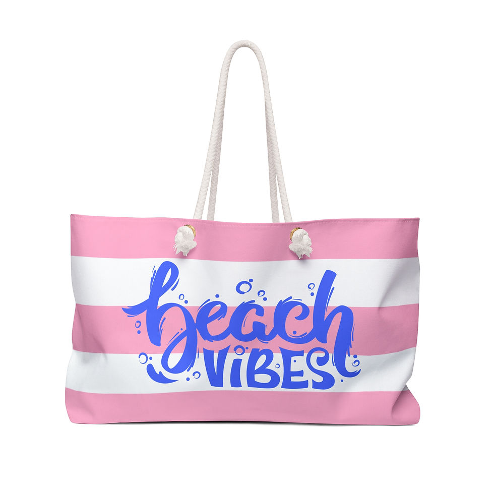 Beach Vibes Keepsake Weekender Tote Bag