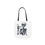 Thumbnail: Skeleton Martini Inspired Canvas Tote Bag