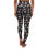 Thumbnail: Terrifier 3 Art The Clown Christmas Stretchy Leggings BLACK