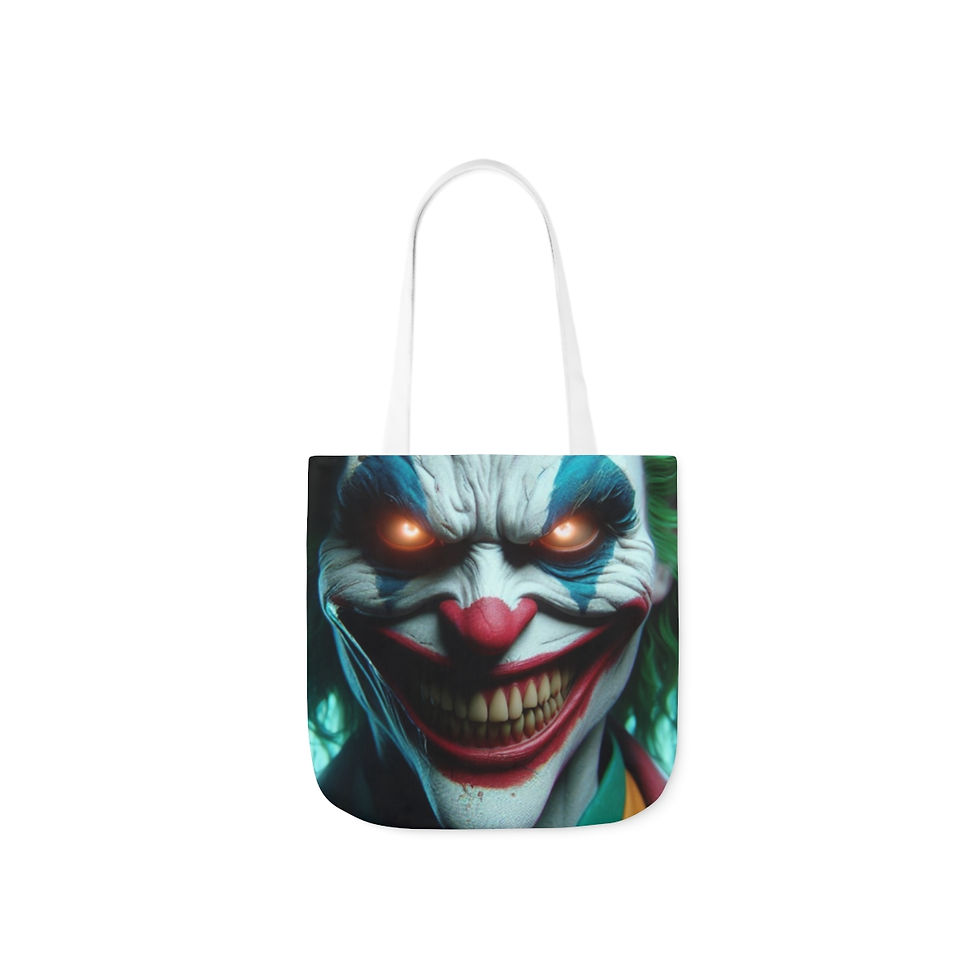 Thumbnail: Joker Inspired Canvas Tote Bag