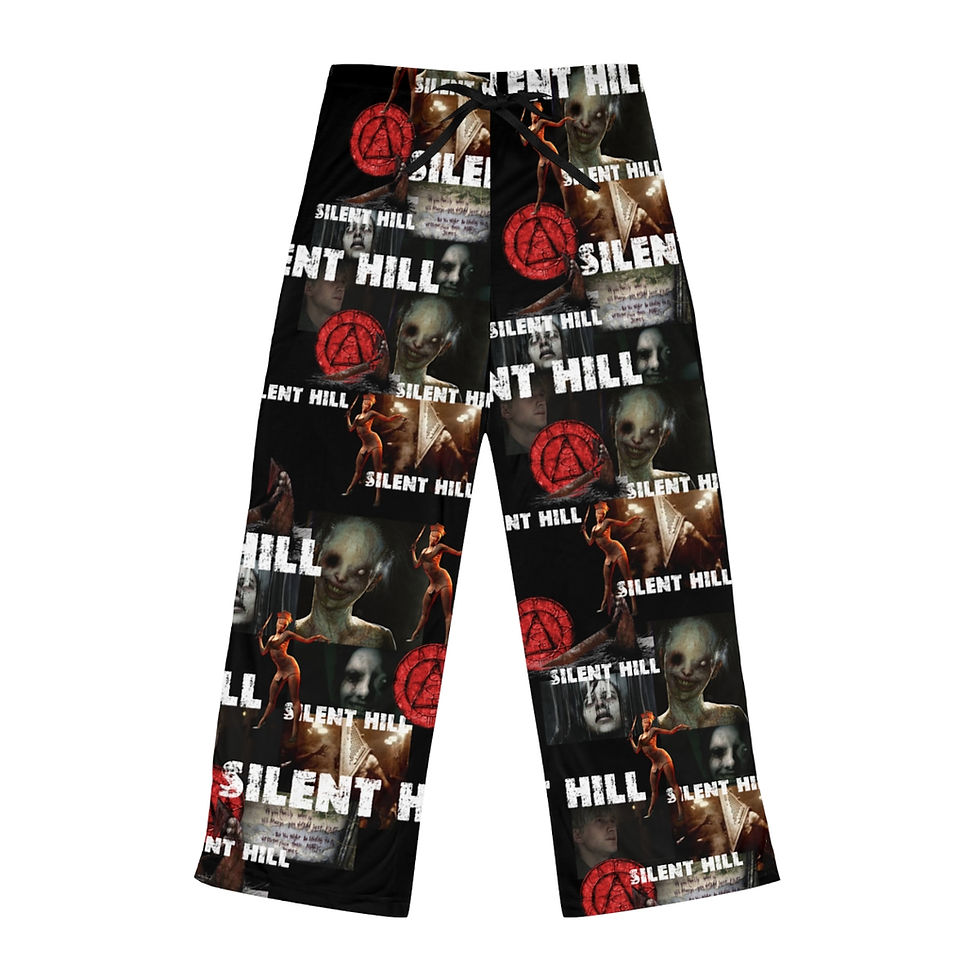 Thumbnail: Silent Hill Collage Gamer Pajama Pants