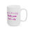 Thumbnail: Because Ceramic Mug Original | Purple