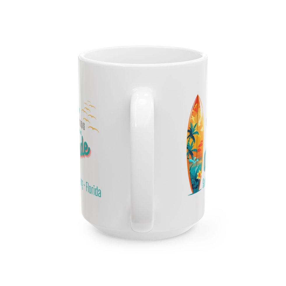 Thumbnail: The Lower the Latitude - Saint Petersburg, Florida Ceramic Mug, 15 oz.