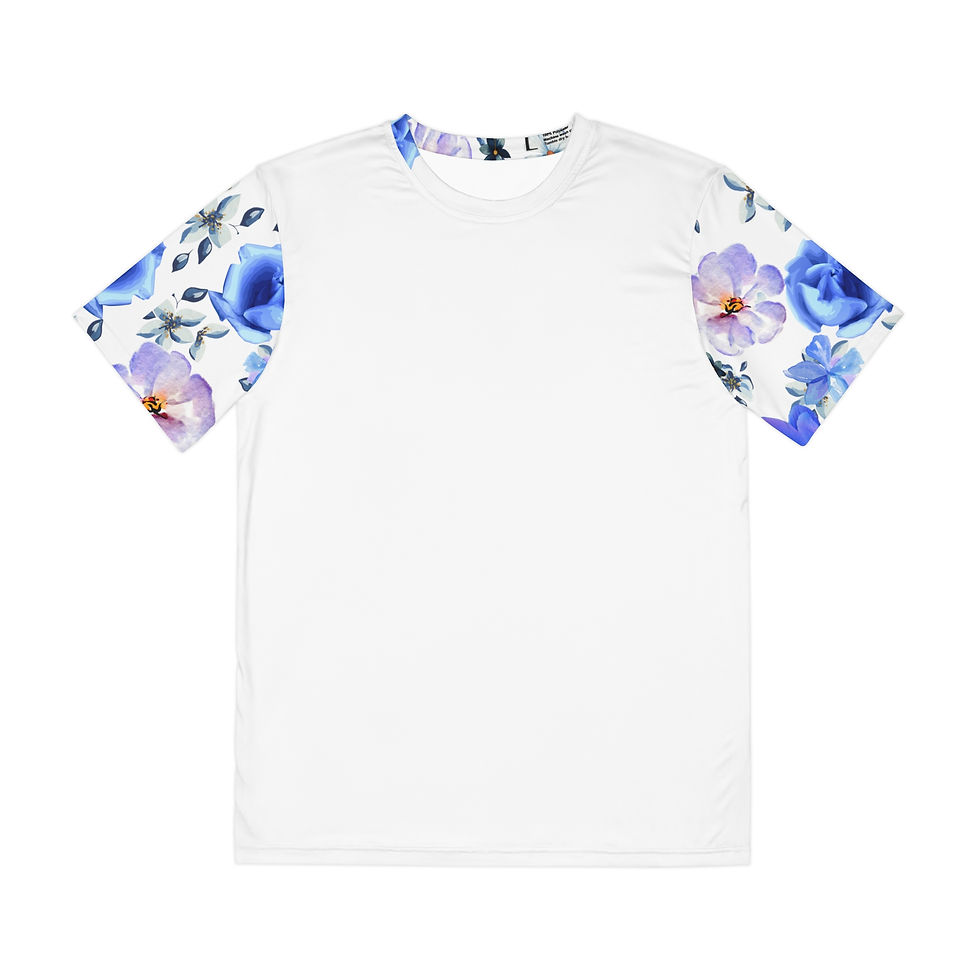Boho Floral Men's Polo Tee 