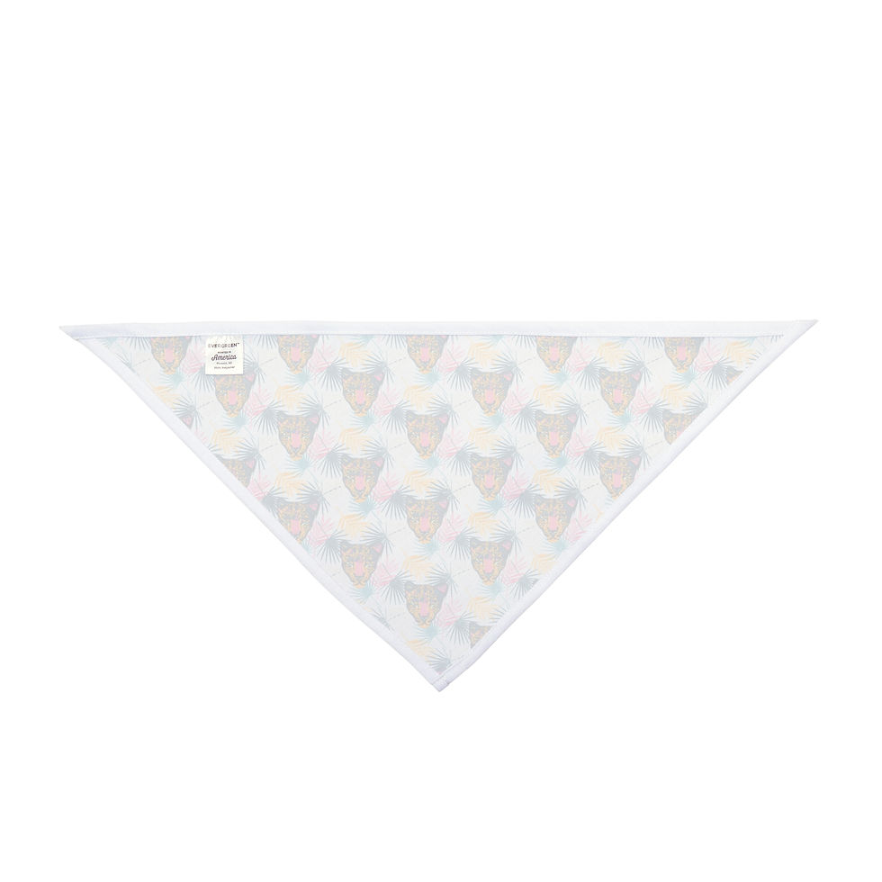 Thumbnail: Tropical Leopard Pet Bandana  