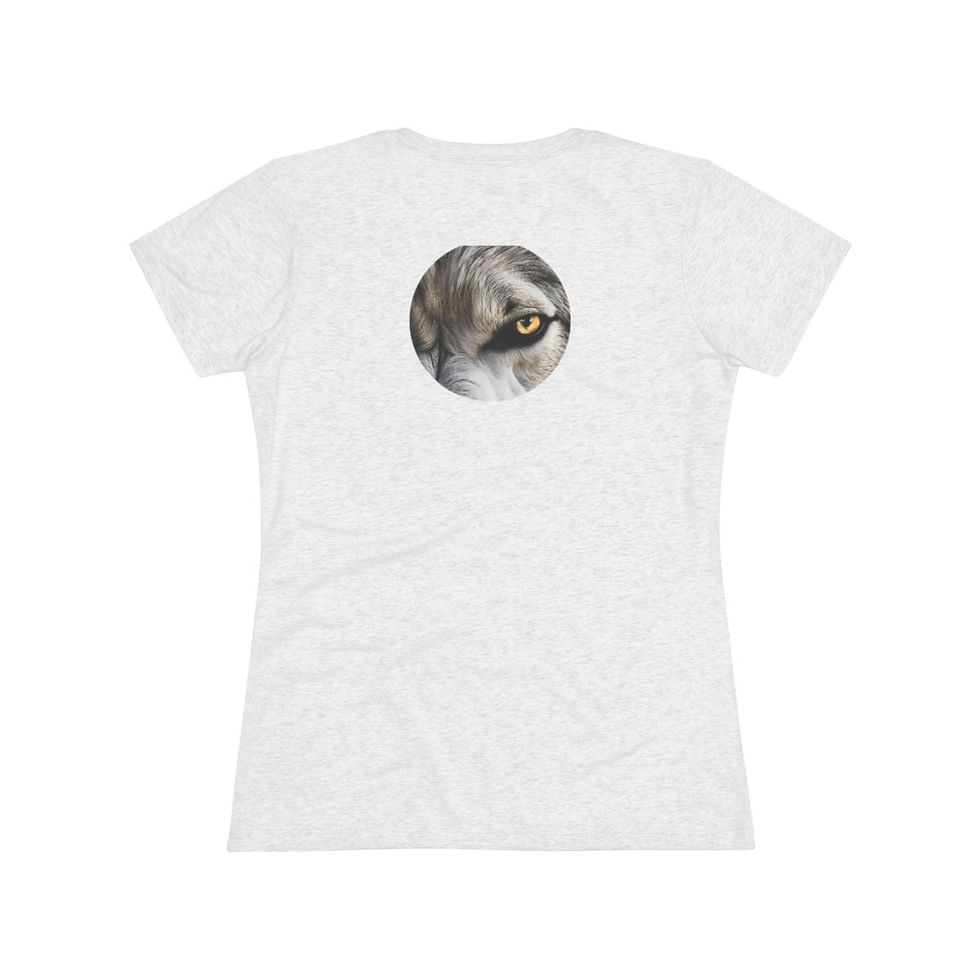 Thumbnail: Wolf Eye V1 Women's Triblend Tee
