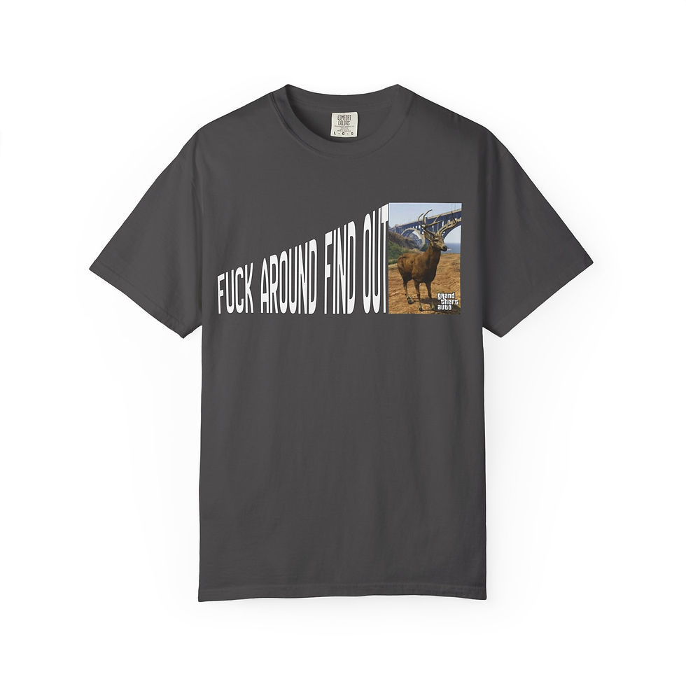 Thumbnail: GTA Deer Unisex Softstyle Tee | UNISEX 